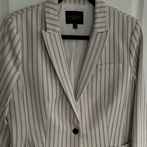 Banana Republic Striped Blazer size 12